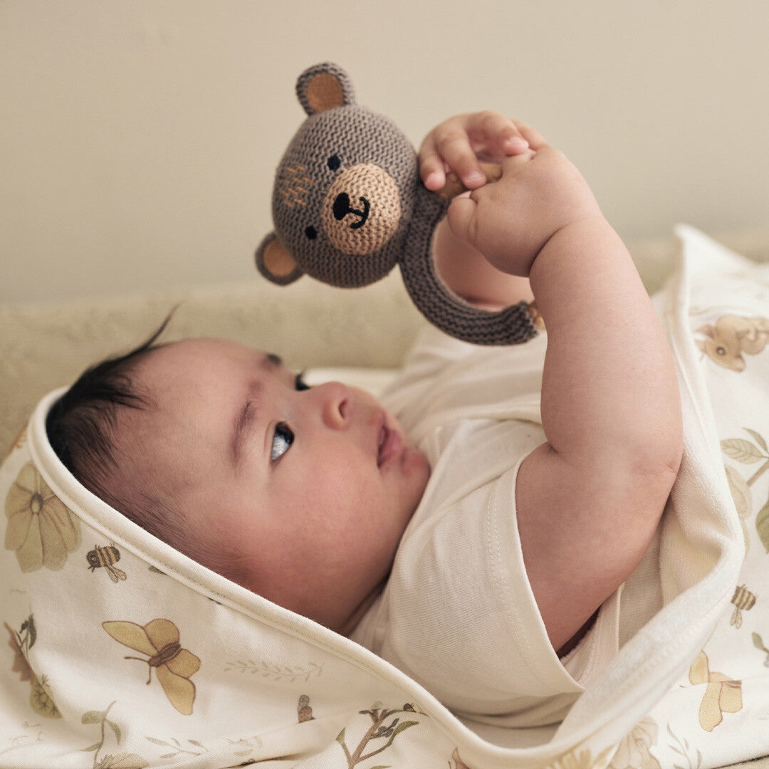 jollein rammelaar met bijtring bear | 101-007-67078 | 1