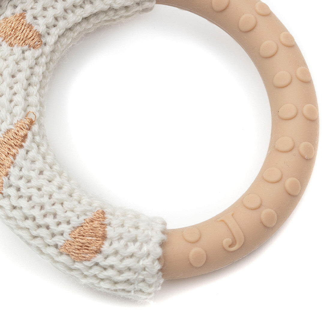 jollein rammelaar met bijtring giraffe | 101-007-67076 | 3