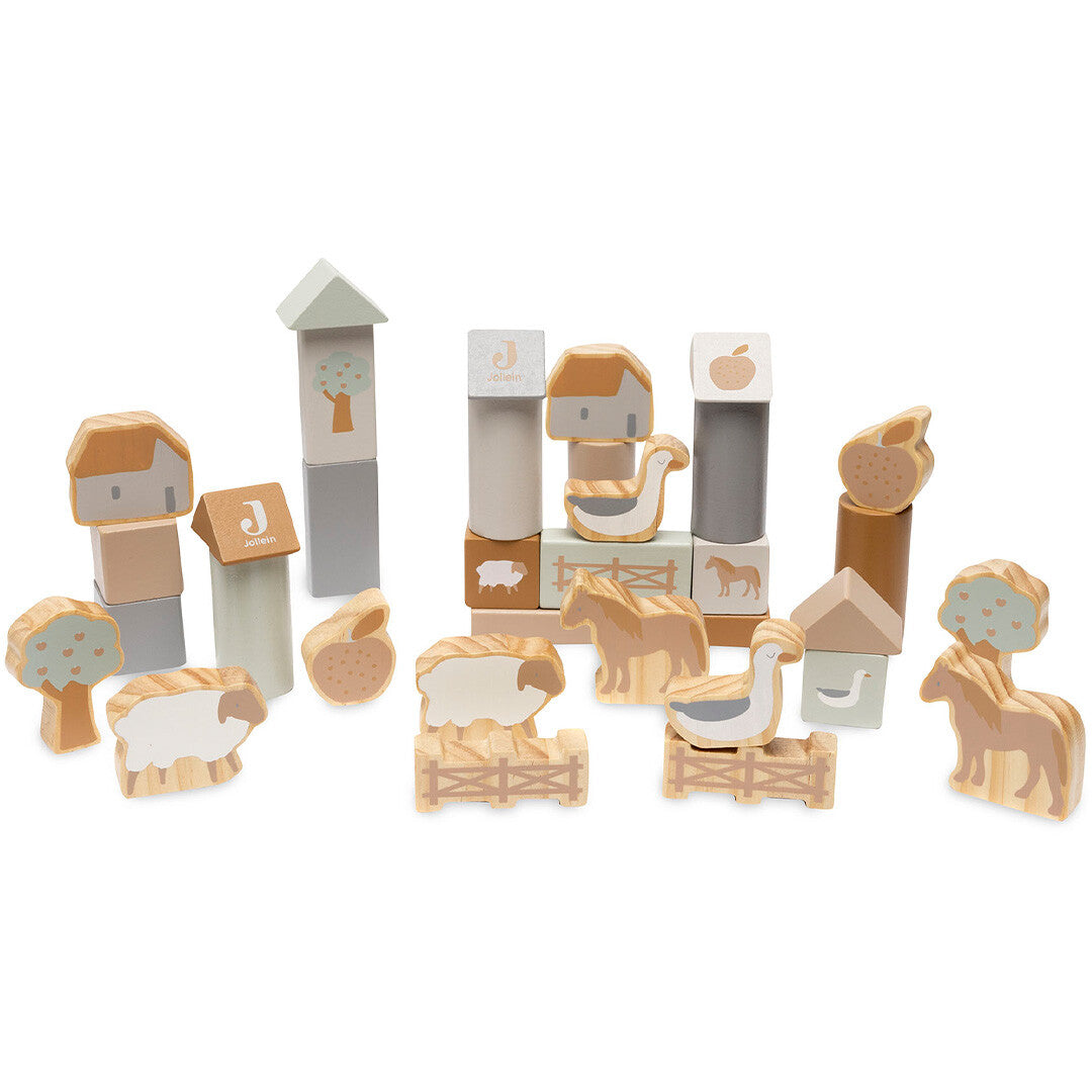 jollein speelblokken farm - 34st | 712-603-67021 | 0