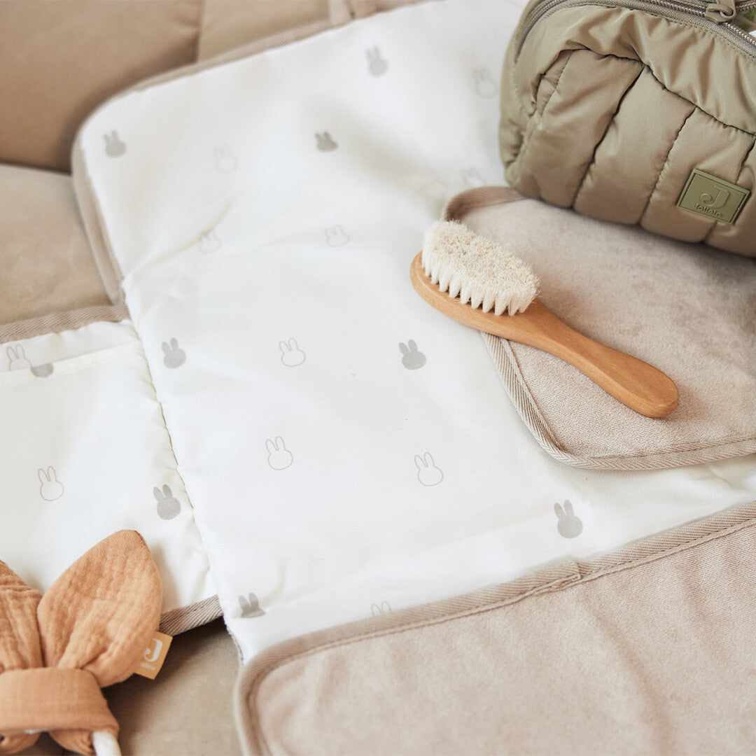 jollein verschoonmat badstof miffy - nougat | 096-001-67088 | 1