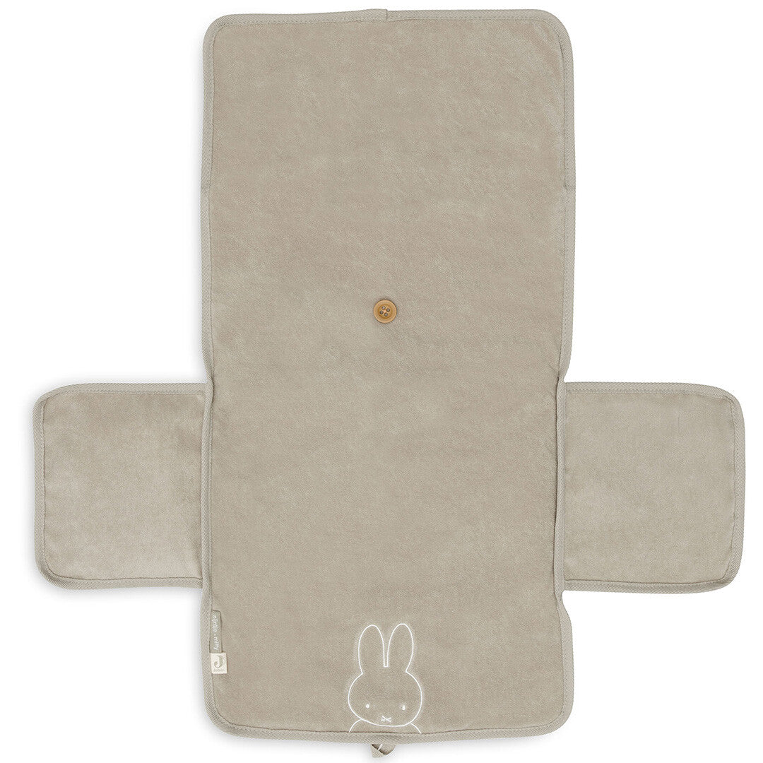jollein verschoonmat badstof miffy - olive green | 096-001-67087 | 4