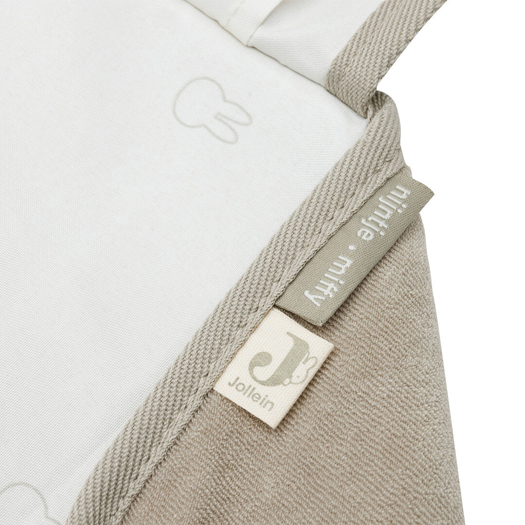 jollein verschoonmat badstof miffy - olive green | 096-001-67087 | 5
