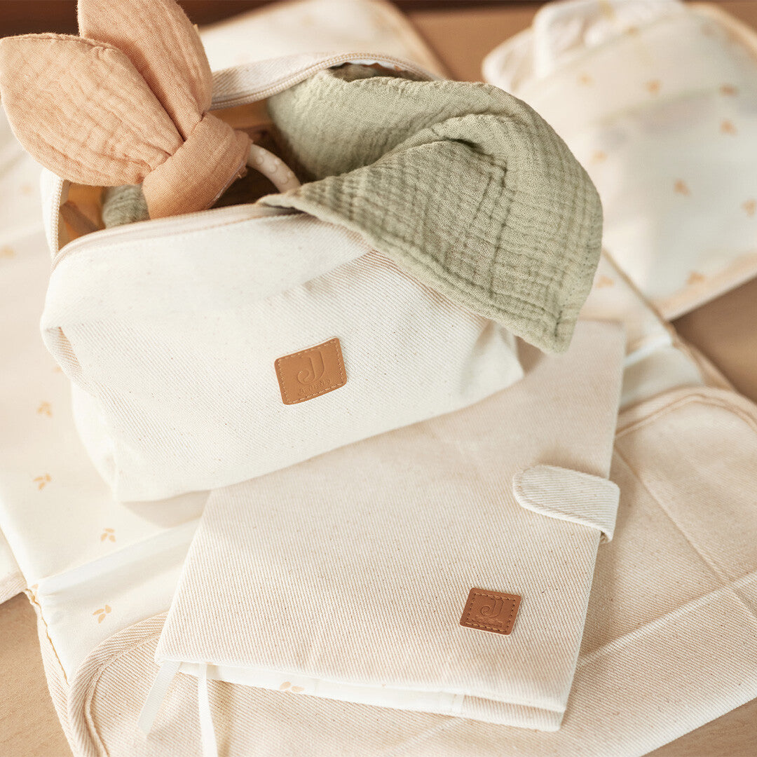 jollein verschoonmat twill - naturel | 096-001-68021 | 1