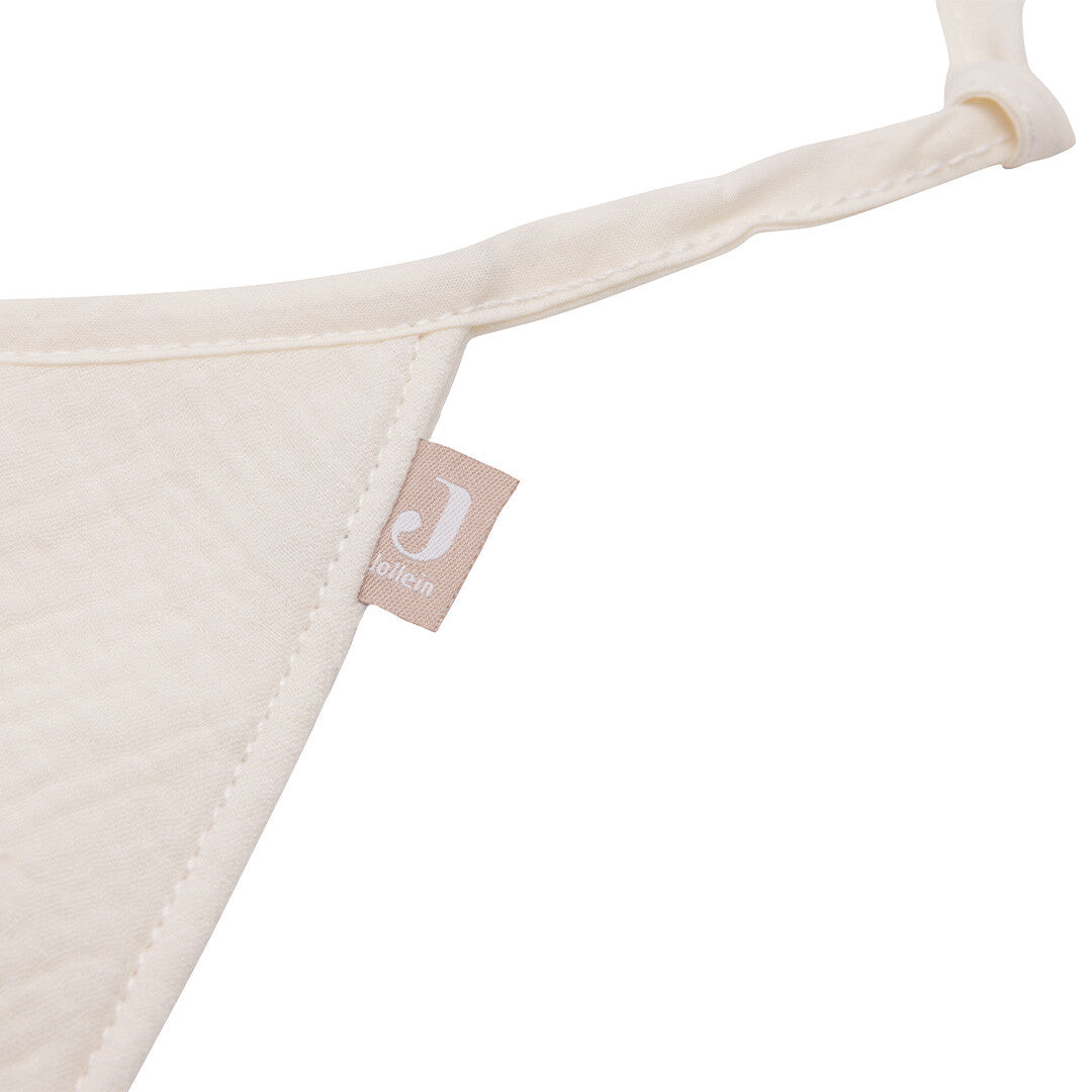 jollein vlaggenslinger wild rose - ivory | 719-602-68013 | 3