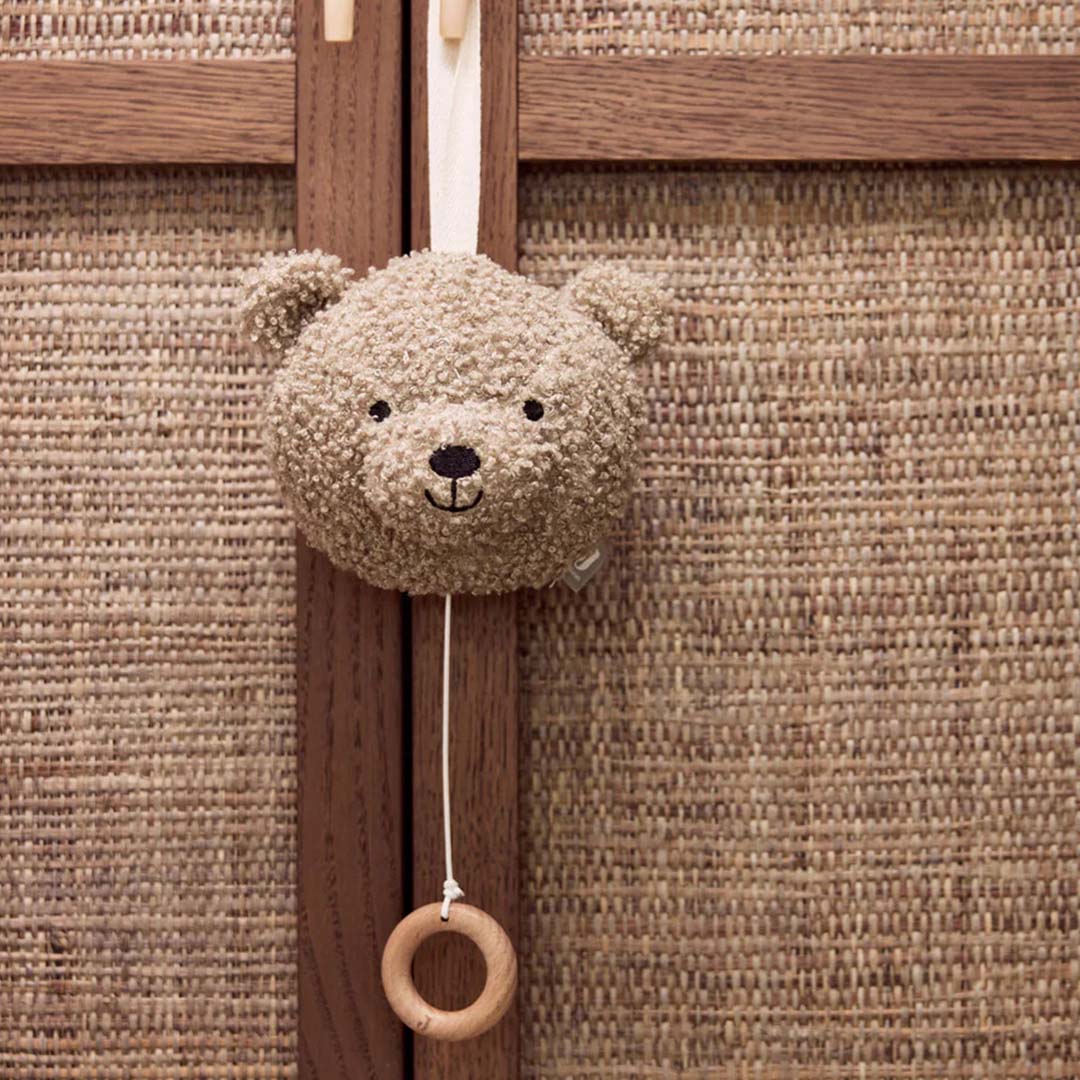 jollein muziekdoosje beer - olive green | 043-001-68062 | 2