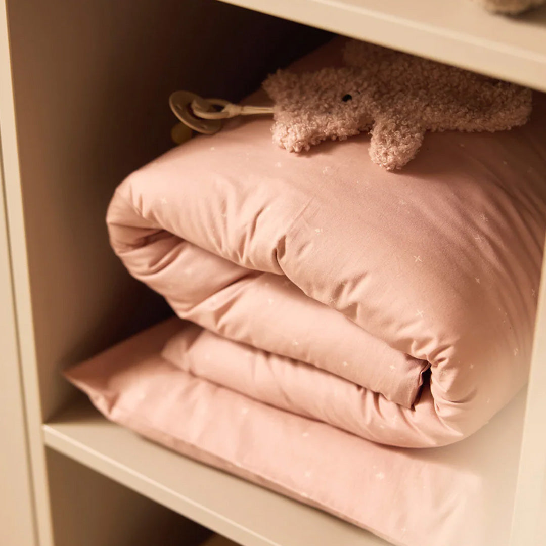 jollein speendoek teddy beer - wild rose | 031-562-68063 | 4