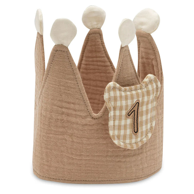 jollein verjaardagskroon met cijfers - teddy bear | 718-601-68192 | 1