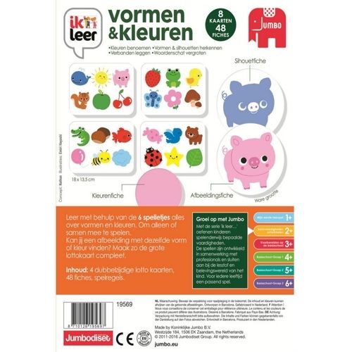 jumbo ik leer vormen en kleuren | 19569 | 1