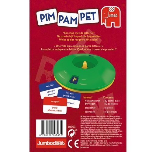 jumbo pim pam pet - original | 19703 | 1