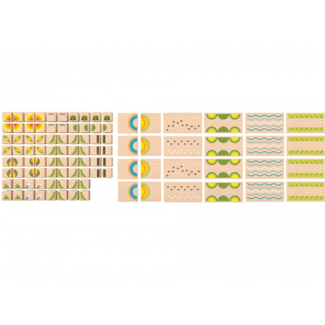 just blocks bouwblokken gaia medium - 100st | GAIA001-100 | 1