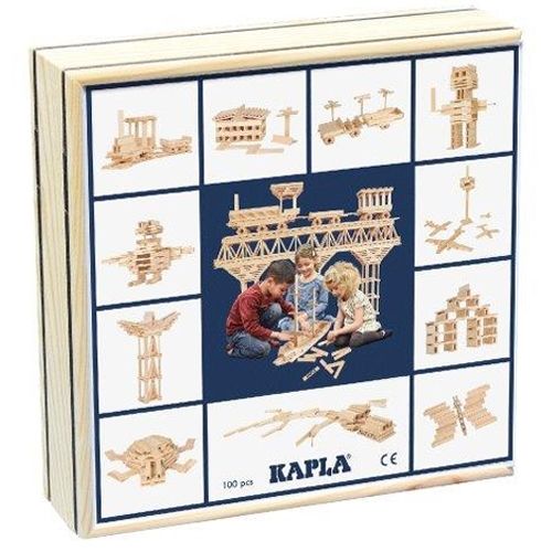 kapla 100 stapelplankjes - naturel    | 8950200 | 0