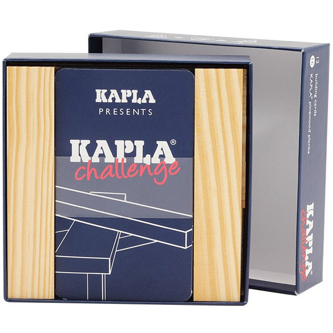 kapla 16 stapelplankjes - challenge | 8950613 | 5