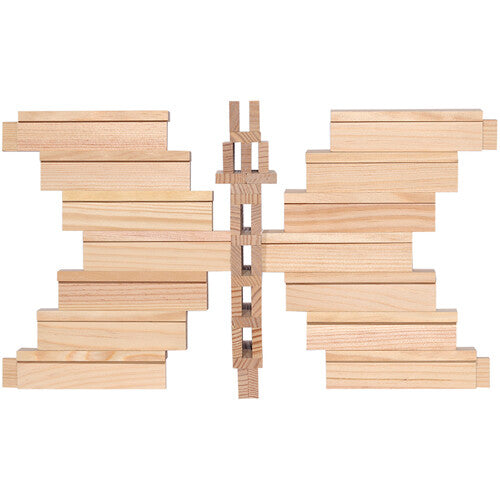 kapla 200 stapelplankjes - naturel   | 8950100 | 4