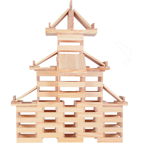 kapla 200 stapelplankjes - naturel   | 8950100 | 6
