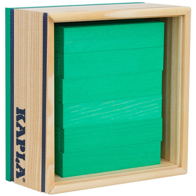 kapla 40 stapelplankjes - groen   | 8950518 | 0