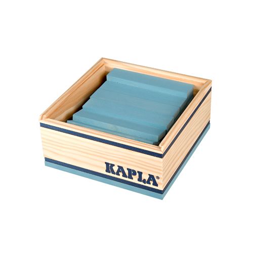 kapla 40 stapelplankjes - lichtblauw    | 8950507 | 0