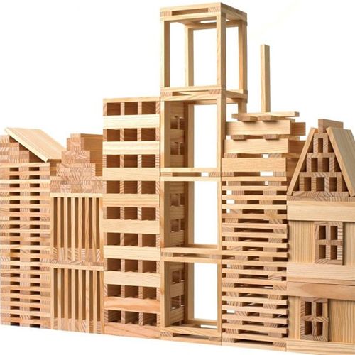 kapla 40 stapelplankjes - wit   | 8950512 | 1