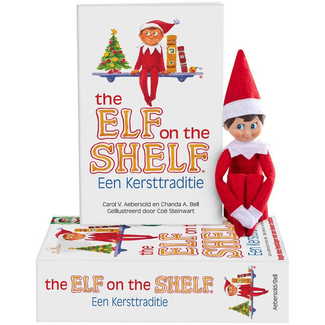 kerstboek met elfje - the elf on the shelf - jongen | 5401319 | 0