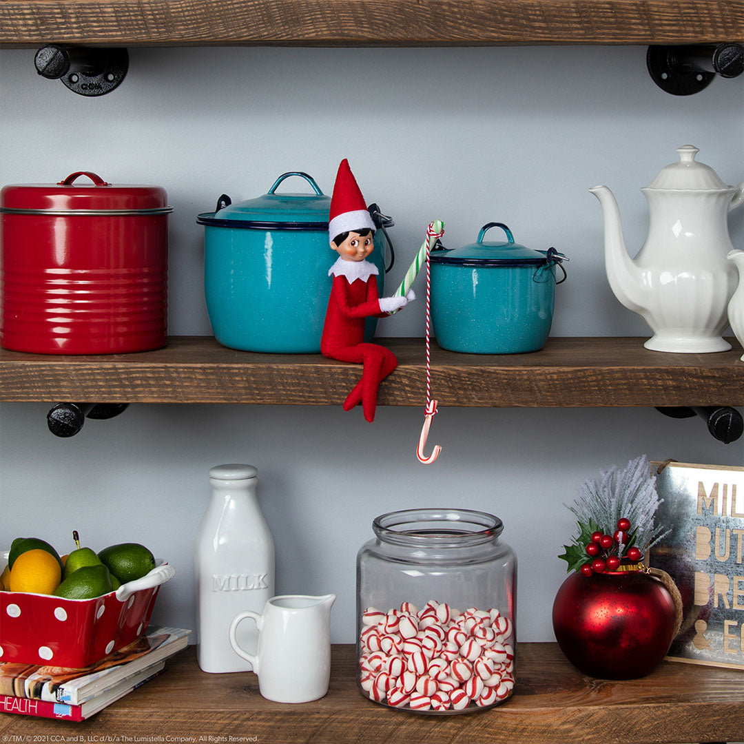 kerstboek met elfje - the elf on the shelf - jongen | 5401319 | 1