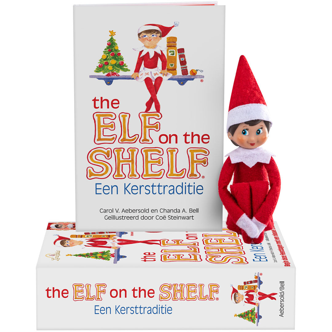 kerstboek met elfje - the elf on the shelf - meisje | 5401318 | 0