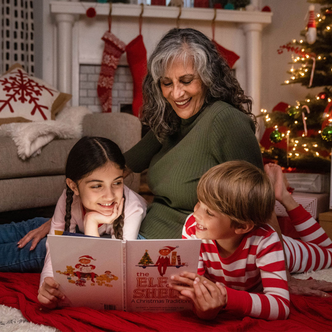 kerstboek met elfje - the elf on the shelf - meisje | 5401318 | 2
