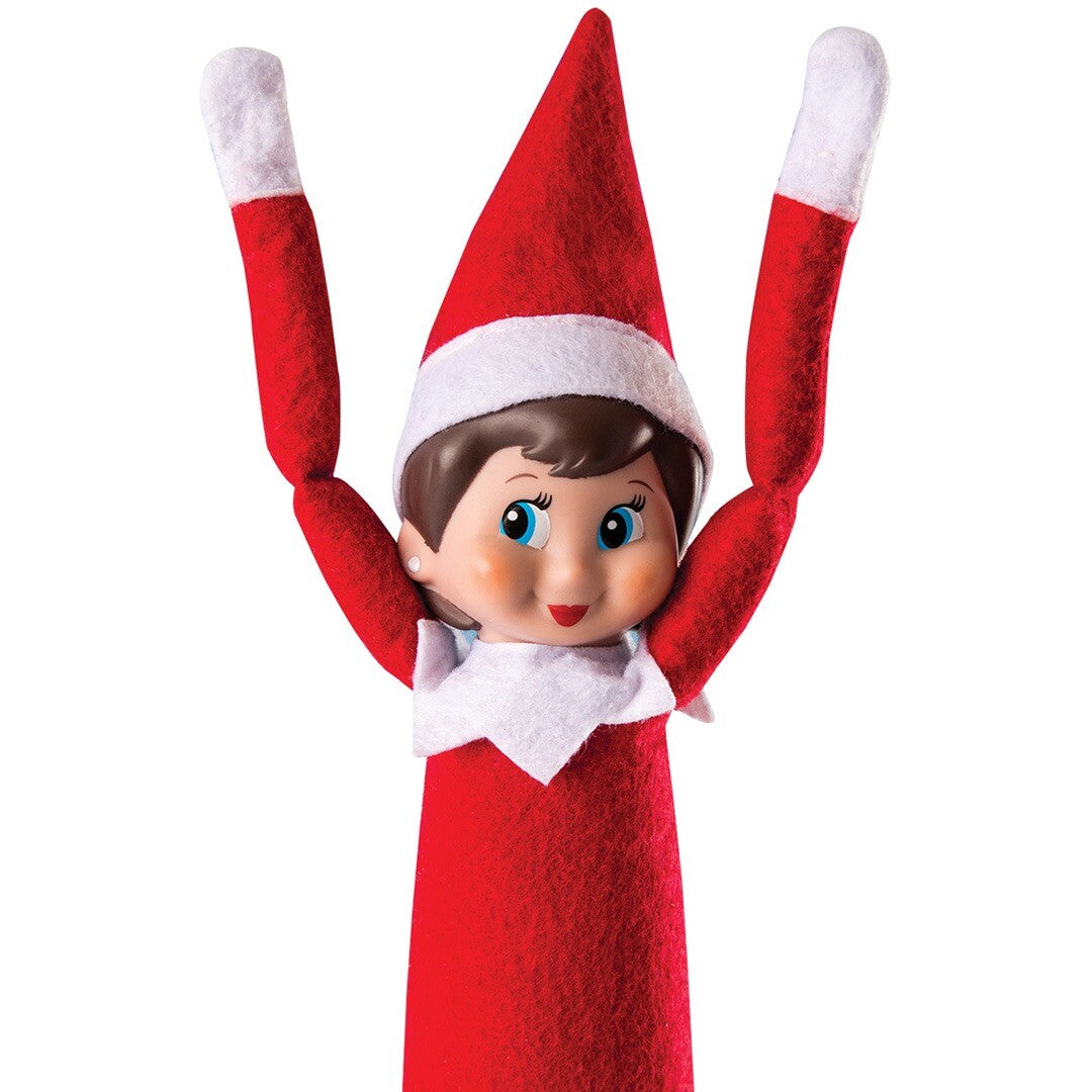 kerstboek met elfje - the elf on the shelf - meisje | 5401318 | 5
