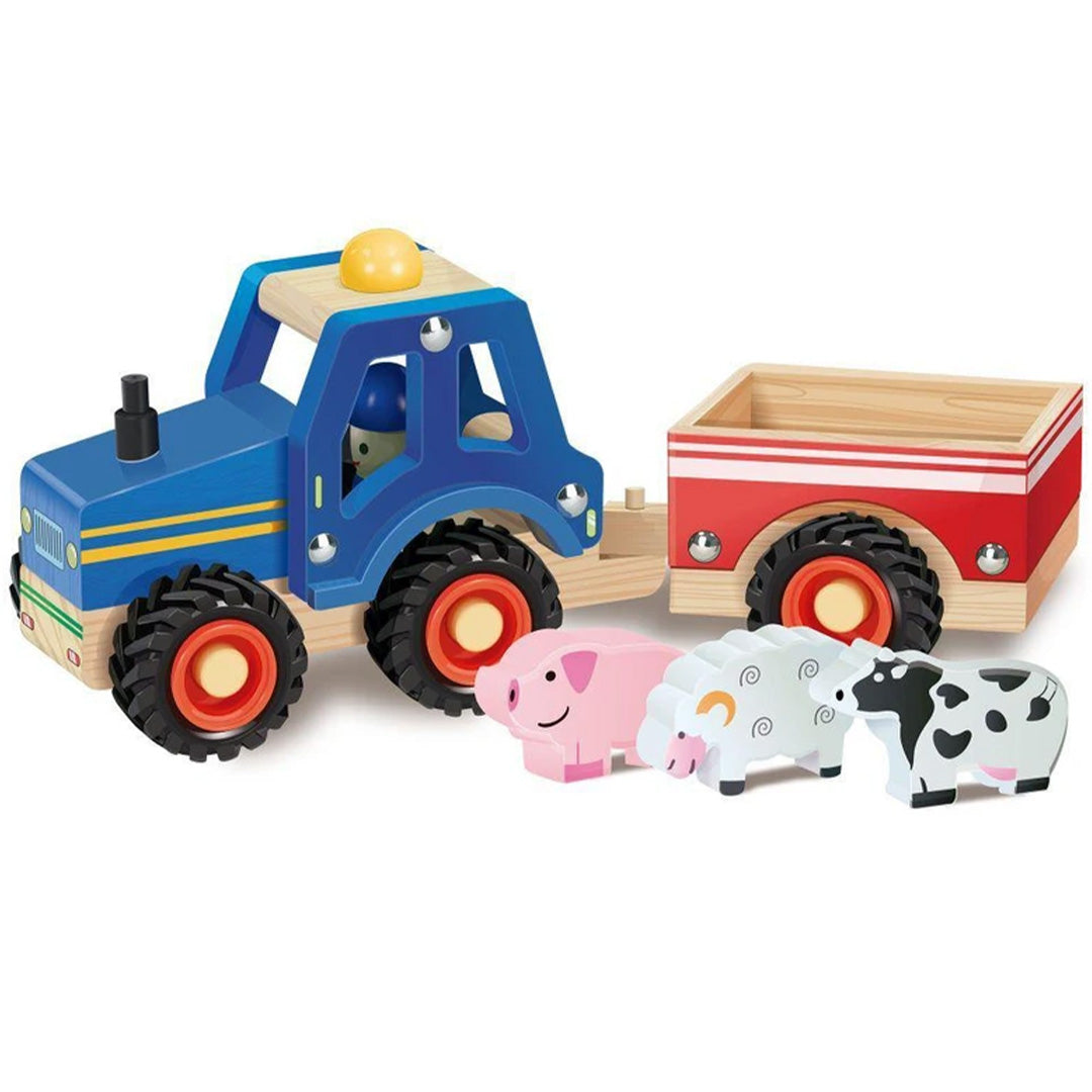 keycraft retro tractor en trailer | WD286F | 01