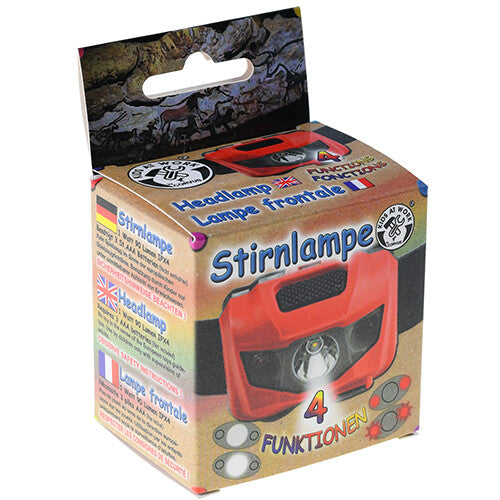 kids at work hoofdlamp rood-wit | A120008 | 3