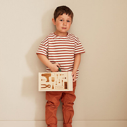 kids concept houten gereedschapskoffer kids hub  | 1000608 | 4