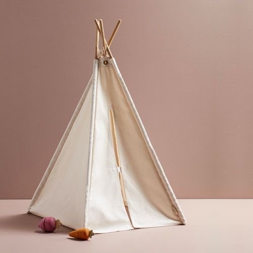 kids concept tipi wigwam mini - naturel 53x53x75 cm    | 1000471 | 1