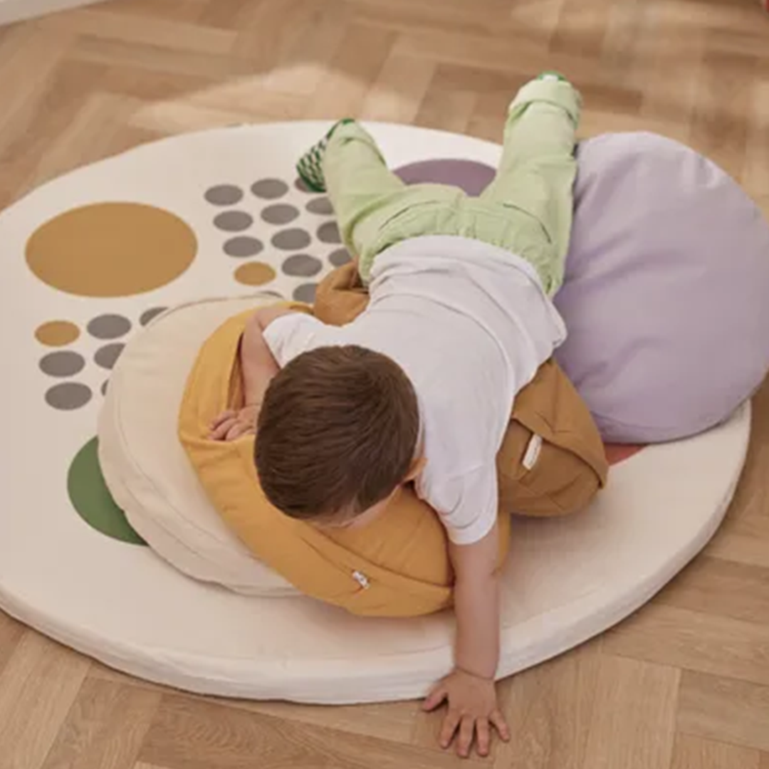 kids concept vloerkleed ludo game Ø110 cm | 1000727 | 2