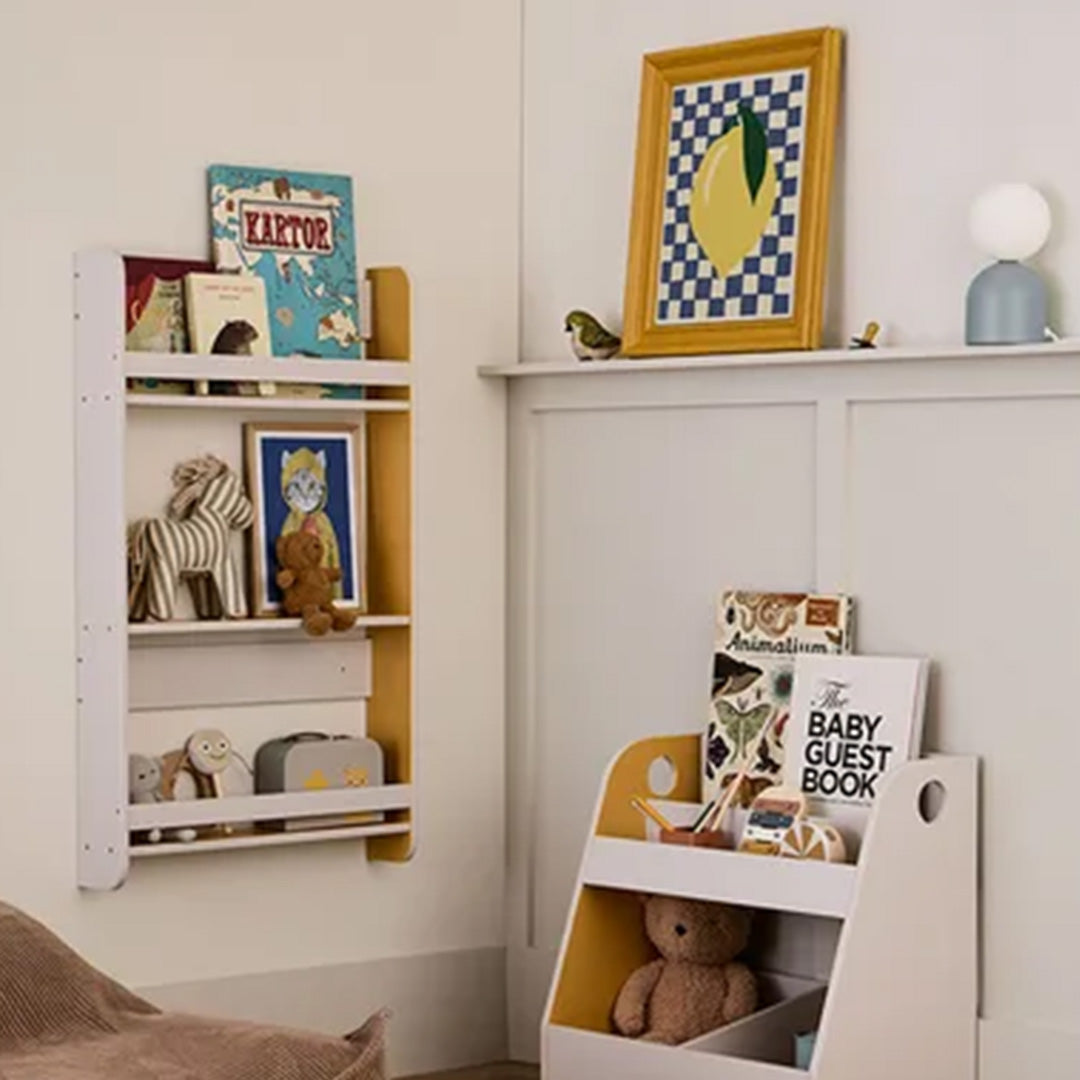 kids concept boekenkast - grey mustard | KIDS1000969 | 3