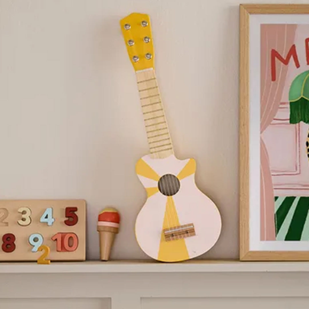 kids concept gitaar - geel - wit | KIDS1000954 | 4