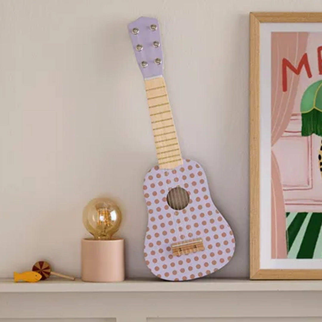 kids concept gitaar - stipjes - lila | 1000952 | 3