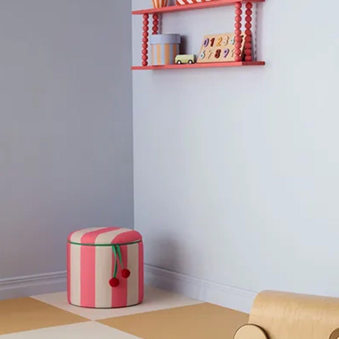 kids concept opbergpoef - pink | KIDS1001067 | 6