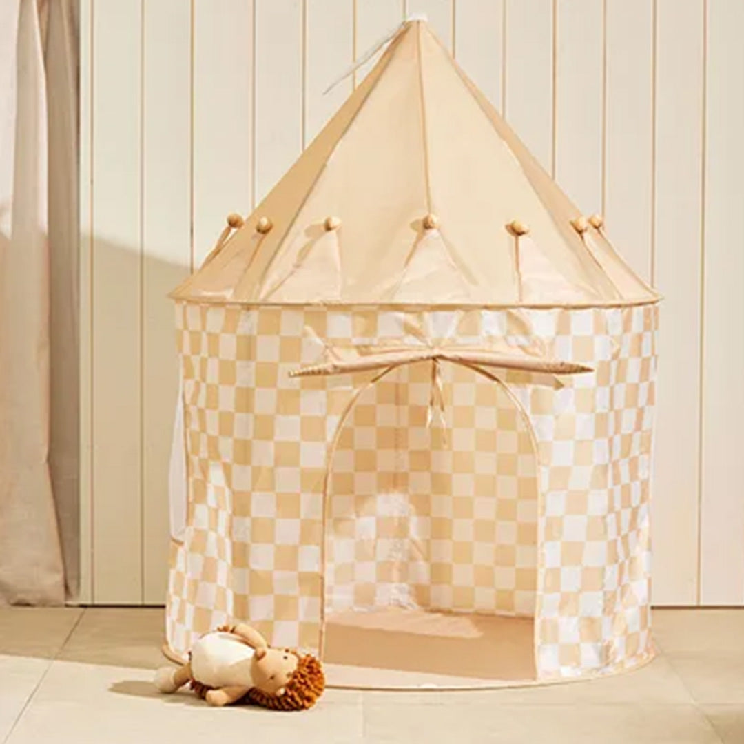 kids concept speeltent check - yellow | 1000929 | 2