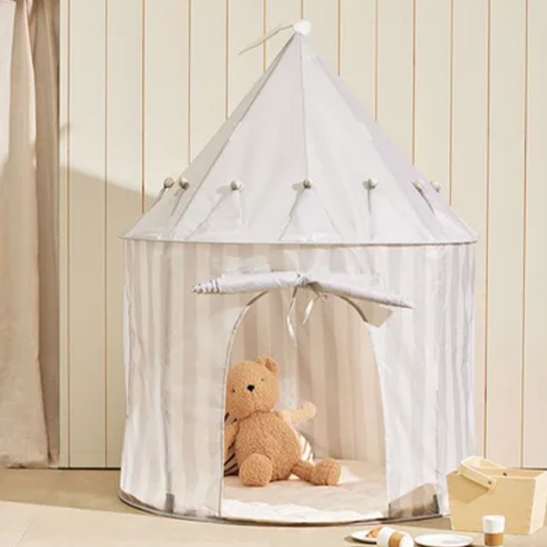 kids concept speeltent stripe - grey | KIDS1000926 | 2