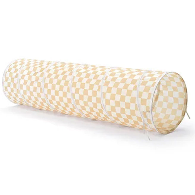 kids concept speeltunnel check - yellow - 180 cm | 1000933 | 1