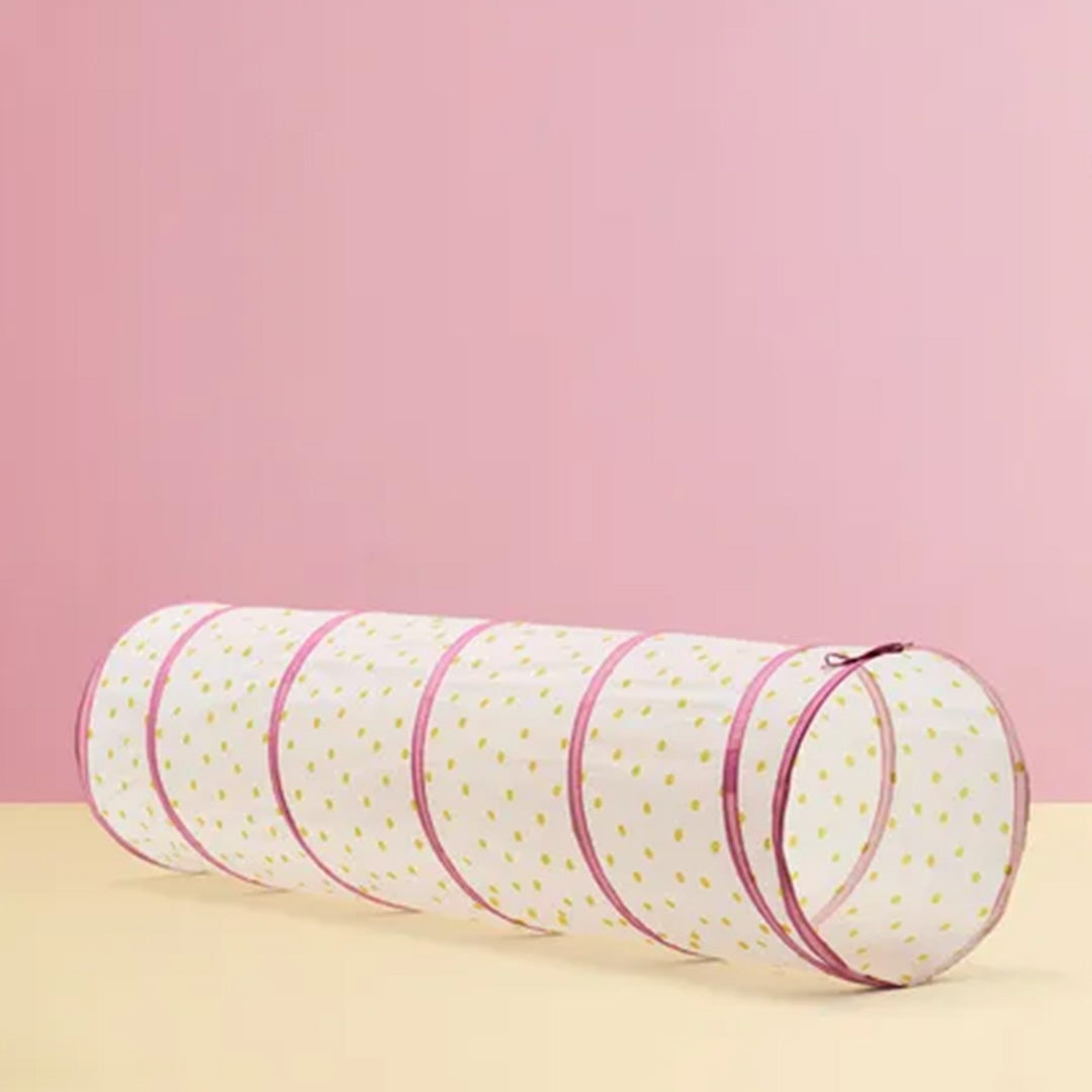 kids concept speeltunnel dot - pink - 180 cm | 1001052 | 3
