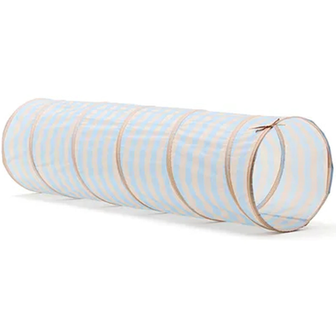 kids concept speeltunnel stripe - light blue - 180 cm | 1001053 | 1