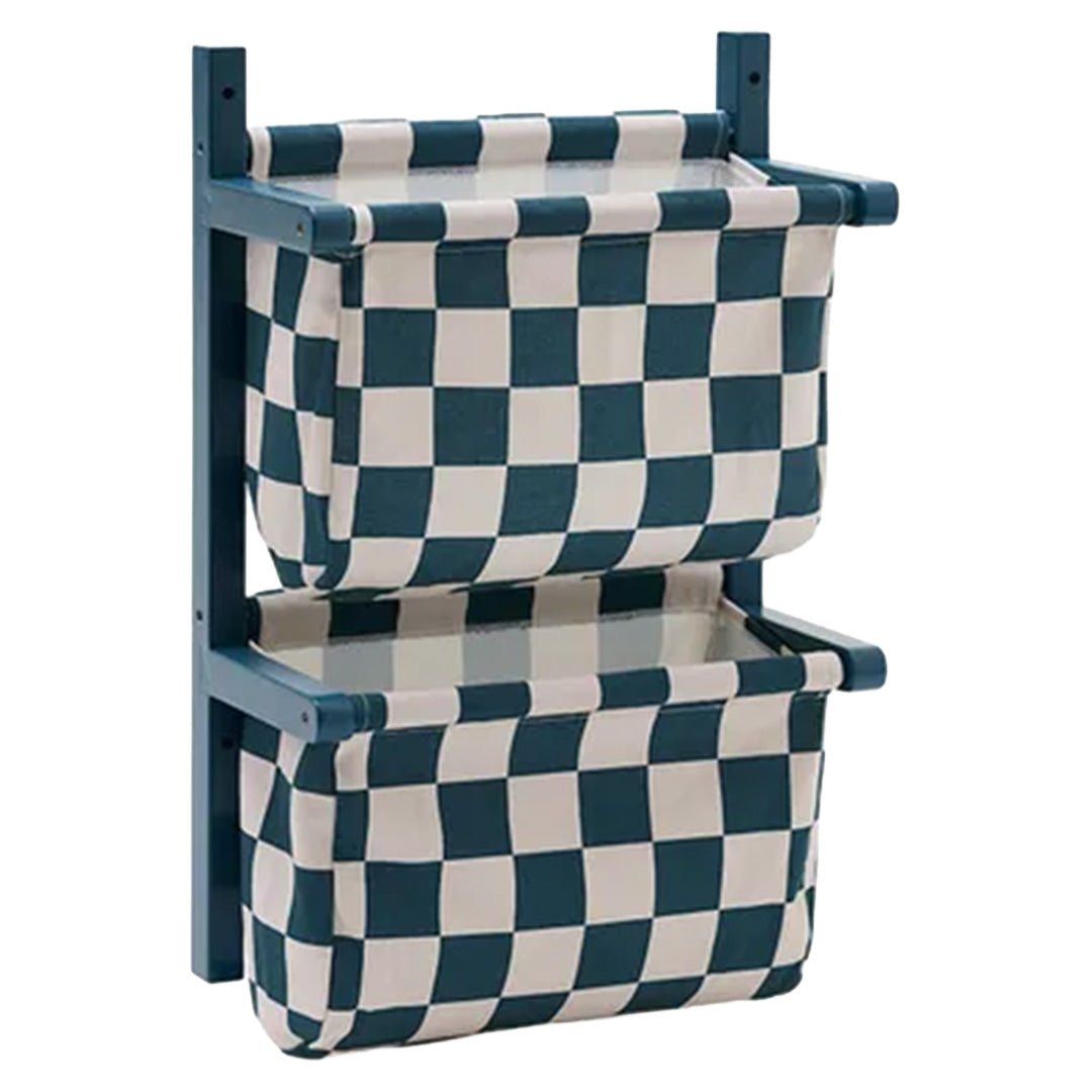 kids concept wandopberger - check teal | KIDS1001066 | 1