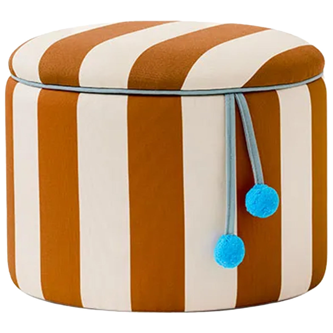 kids concept opbergpoef - brown | 1001082 | 1