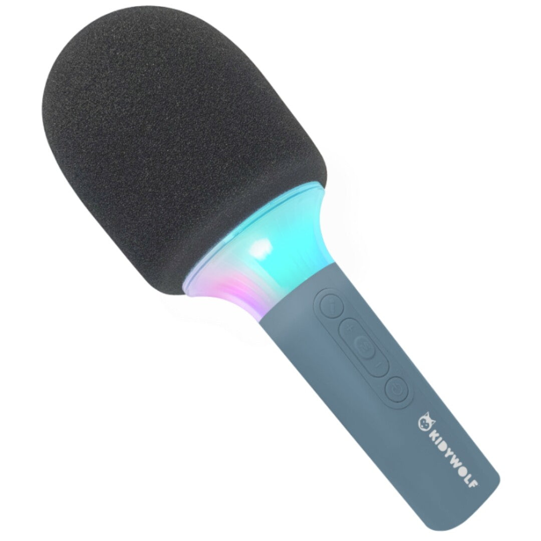 kidywolf karaoke microfoon - blauw | KIDYMIC-BU | 3
