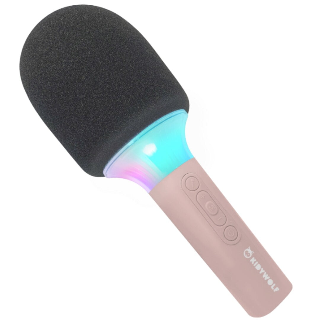 kidywolf karaoke microfoon - roze | KIDYMIC-PI  | 3