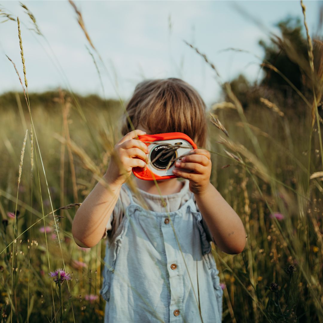 kidywolf kindercamera kidycam - oranje | KIDYCAM-OR | 1