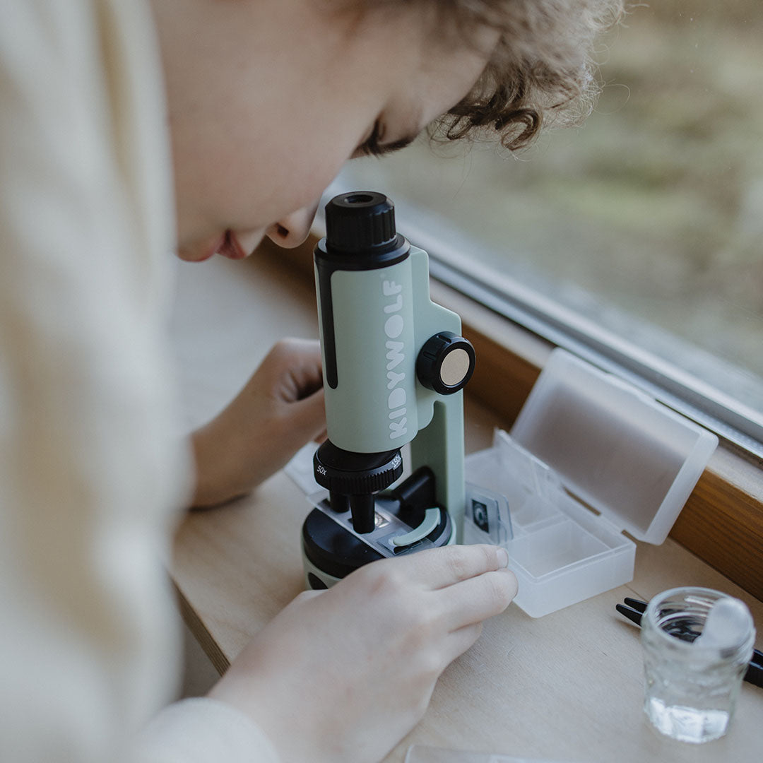 kidywolf microscoop groen | KIDYMICROSCOPE-GR | 2