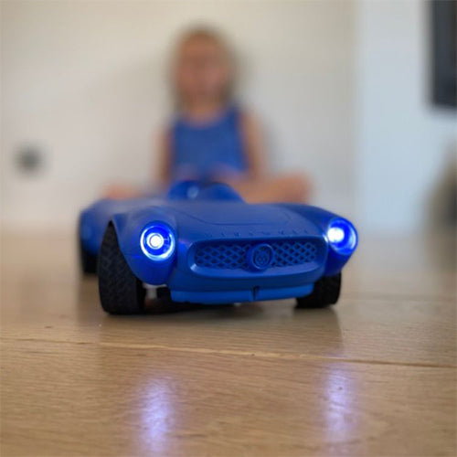 kidywolf radiografisch bestuurbare raceauto - blauw | KIDYCAR-BU | 3