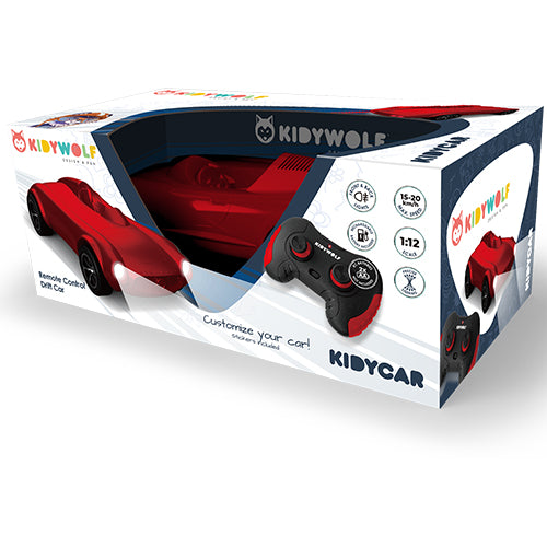 kidywolf radiografisch bestuurbare raceauto - rood | KIDYCAR-RD | 5
