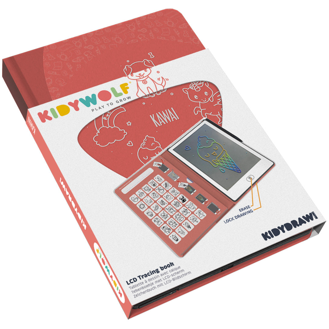 kidywolf tekenbord kidydraw mini - kawai | KIDYDRAW-MINI-KAW | 1