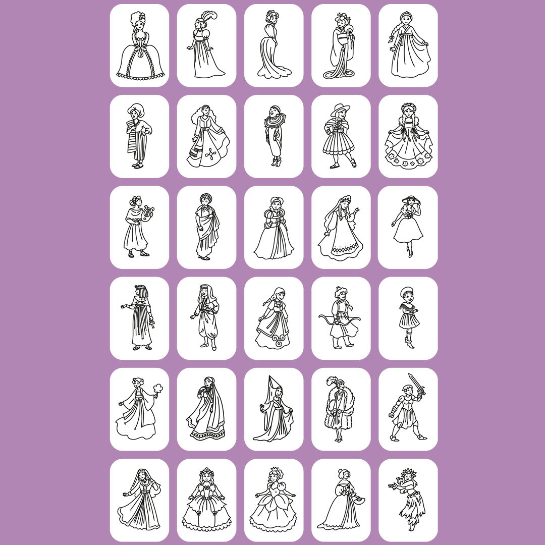 kidywolf tekenbord kidydraw mini - prinses | KIDYDRAW-MINI-PRI | 5